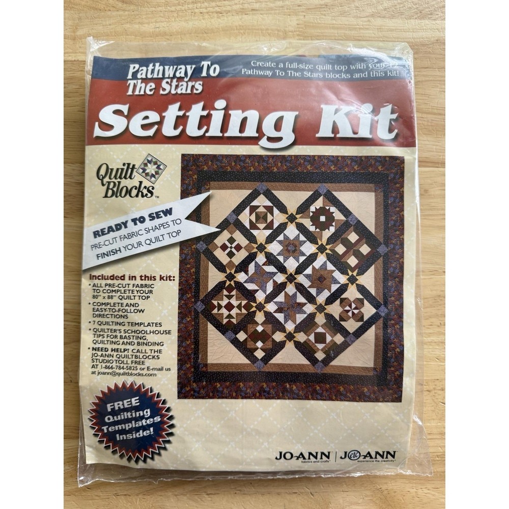 Joann PATHWAY TO THE STARS Setting Kit - Sealed New In Packaging HTF VTG 2001